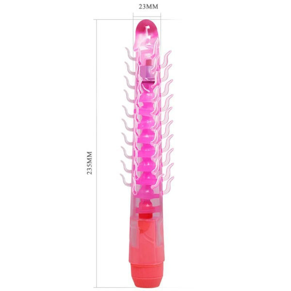 Dildo vibrador flexible Flexi Vibe Sensual Spine lila 23,5 cm