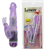 Vibrador multivelocidad con rabbit Baile lila