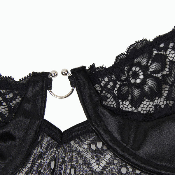 Subblime corset y cinturon negro