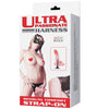 Baile arnés con pene realístico y braguita ajustable ultra passionate 15.5 cm