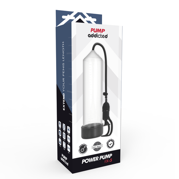 Pump bomba erección rx5 negro