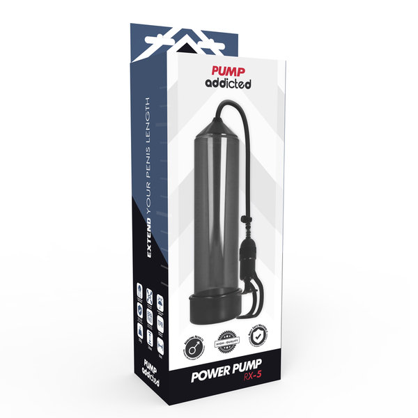 Pump bomba erección rx5 negro
