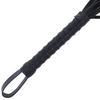Darkness látigo bondage negro con mango de piel