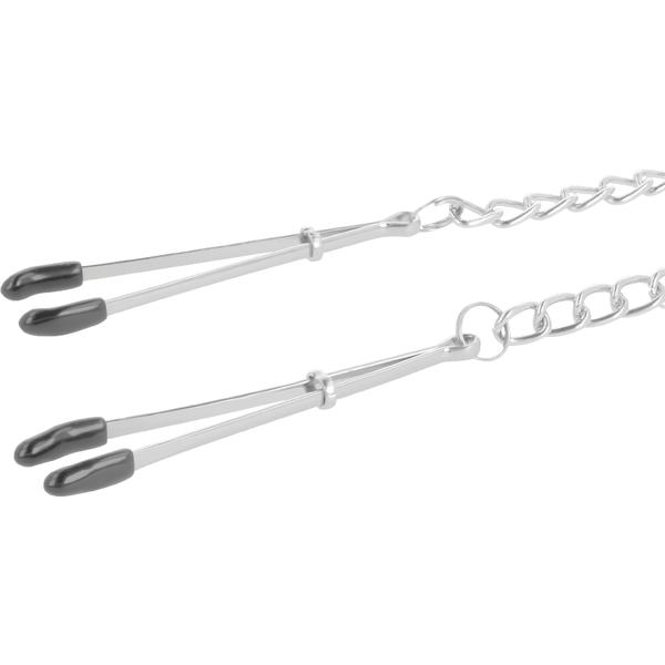 Darkness pinzas ajustables para pezones metal