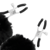 Darkness pinzas para pezones con pompones 1