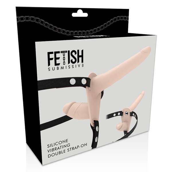 Doble penetración vibrador flesh up