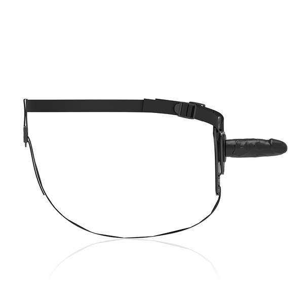 Fetish silicona negro realista 15 cm