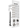 Vibrador realístico control remoto negro 19.5 cm o 4 cm 2