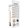 Vibrador realístico control remoto negro 21 cm o 4 cm 2