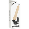 Vibrador realístico control remoto negro 19.5 cm o 4 cm