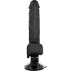 Vibrador realístico control remoto negro 18.5 cm o 4cm