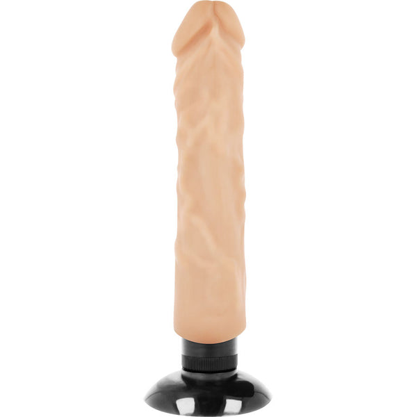Vibrador realístico 2 1 natural negro 20 cm o 4 cm