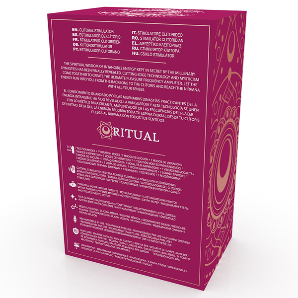 Rithual shushu 2.0 new generation clitoral azabache