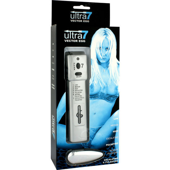 Ultra 7 vector huevo vibrador