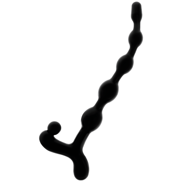 Addicted bolas anales 22 cm negro