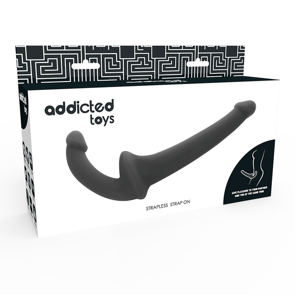 Addicted dildo con arnés sin sujeción negro