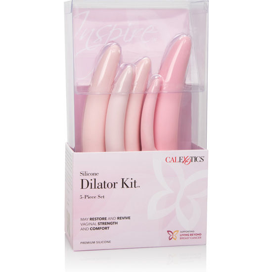Calexotics inspire kit dilatador vaginal silicona 5 pcs