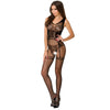Passion woman bs052 bodystocking rojo talla única