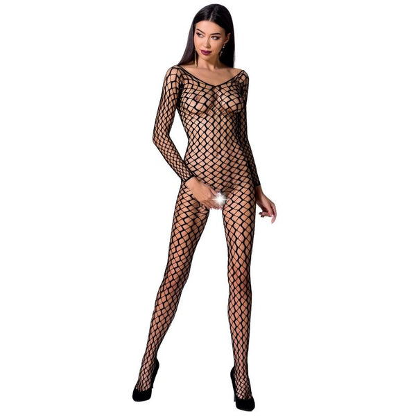 Passion woman bs068 bodystocking rojo talla única