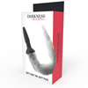 Darkness plug anal silicona con cola gris