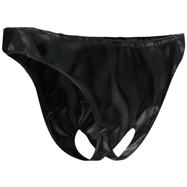 Darkness bragas con abertura unisex talla única