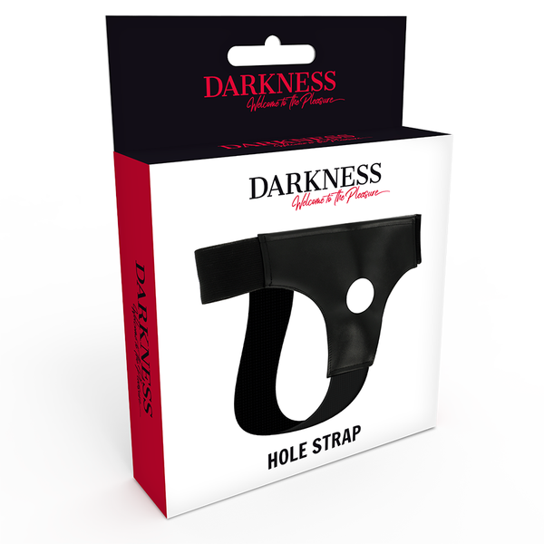 Darkness arnés con agujero talla única