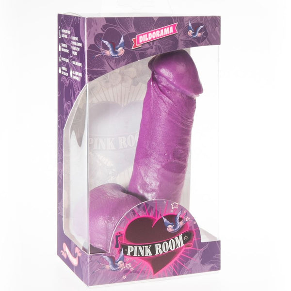 Pink nao dildo realístico lila 16 cm