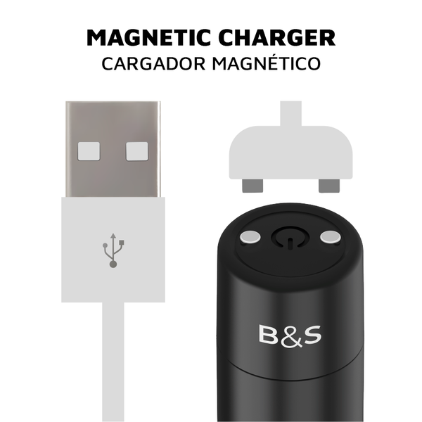 Bala magnetica vibradora kernex 2 negro