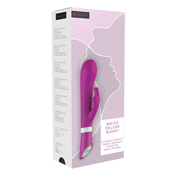 Vibrador rabbit Deluxe Raspberry