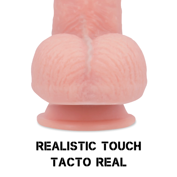 Rock dual density panzer dildo realista 17 cm o 4.46 cm