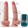 Rock leopard dildo realista dual density 23 cm o 4.77 cm