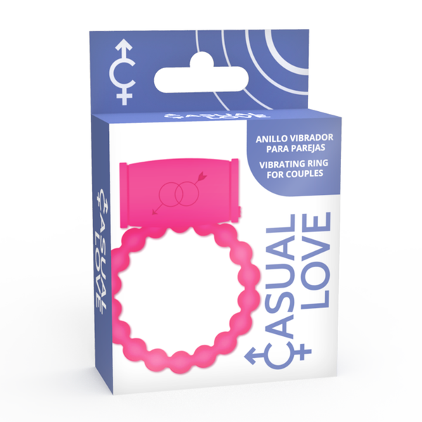 25 anillo vibrador rosa