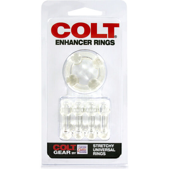 Calexotics colt enhancer rings anillos para el pene transparentes