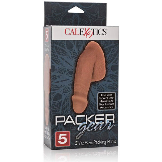 Calexotics packing penis pene realístico 14.5 cm marrón