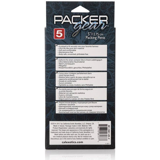 Calexotics packing penis pene realístico 14.5 cm natural