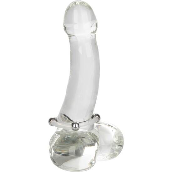 Calexotics anillo de silicona con cuentas de acero talla l