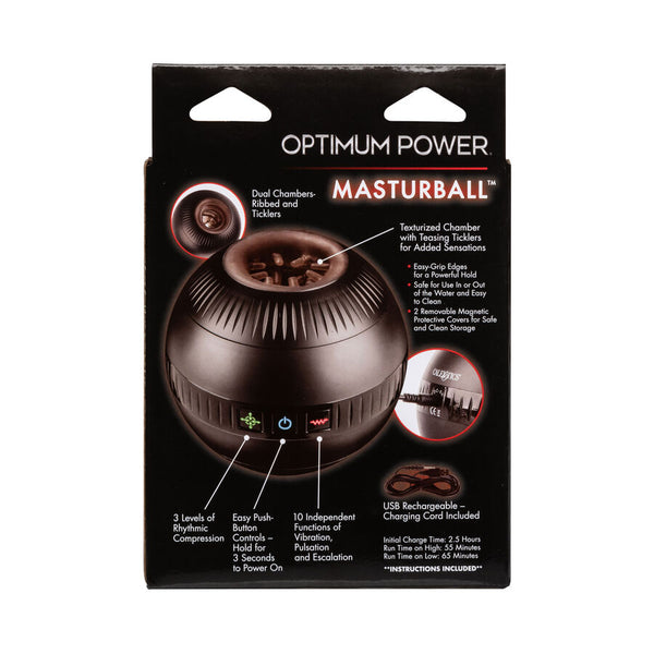Calexotics optimum power masturbador masculino con vibración