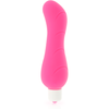 Vibrador de silicona para Punto G rosa