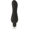 Vibrador de silicona para Punto G negro