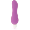 Vibrador de silicona para Punto G lila