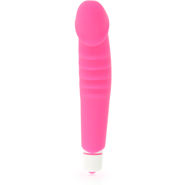 Realista pleasure vibrador silicona rosa