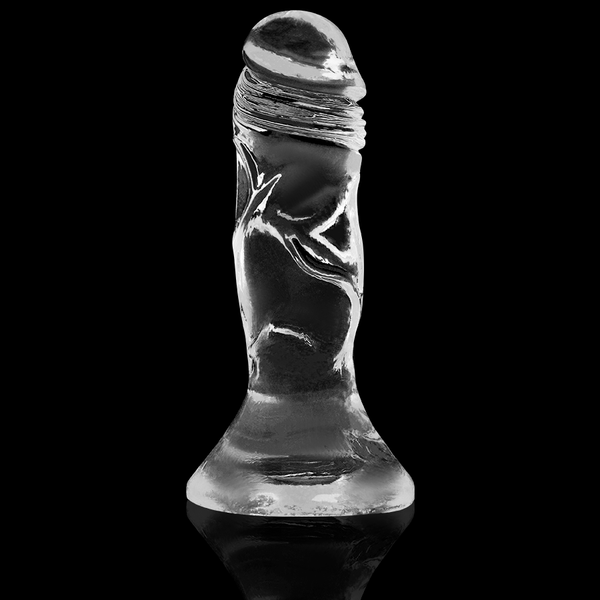 X clear dildo transparente 12 cm o 2.6 cm