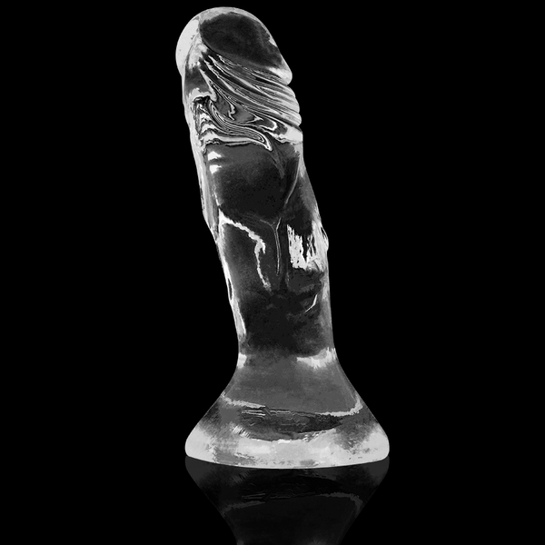 X clear dildo transparente 12 cm o 2.6 cm