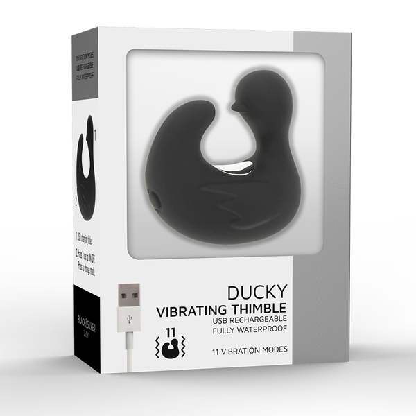Dedal pato estimulador de silicona recargable duckymania 2