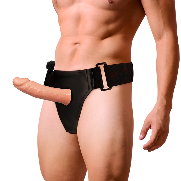 Arnés hueco benny con vibrador 15 cm o 4.5 cm