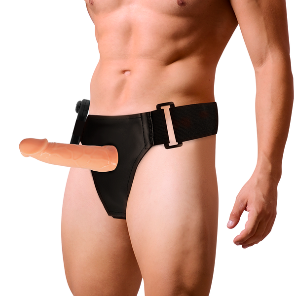 Arnés hueco willian con vibrador 17 cm o 4.5 cm