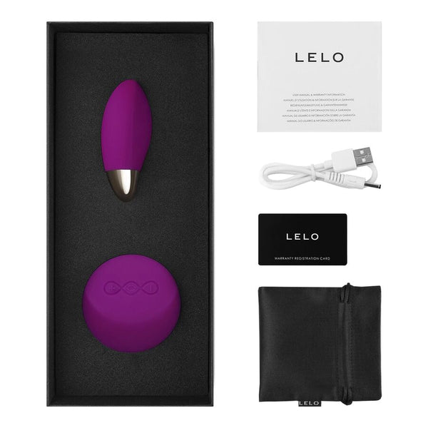 Lelo lyla 2 insignia design edition huevo masajeador morado
