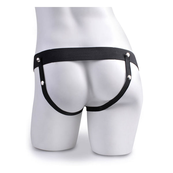 FETISH FANTASY SERIES - ARNÉS CON PENE REALÍSTICO EYACULADOR 22,9CM