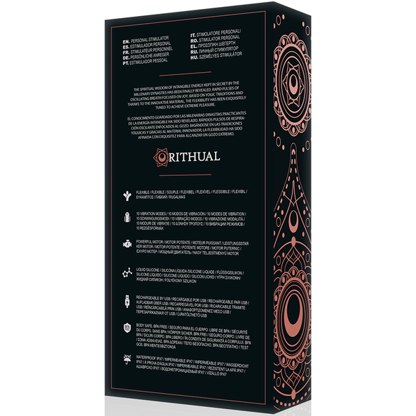 Kriya estimulador Punto G recargable negro