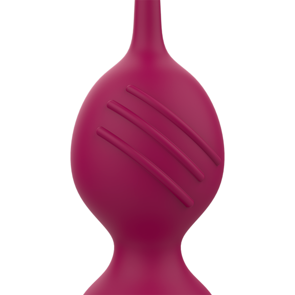 Nisha bolas kegel recargables vibradoras negro